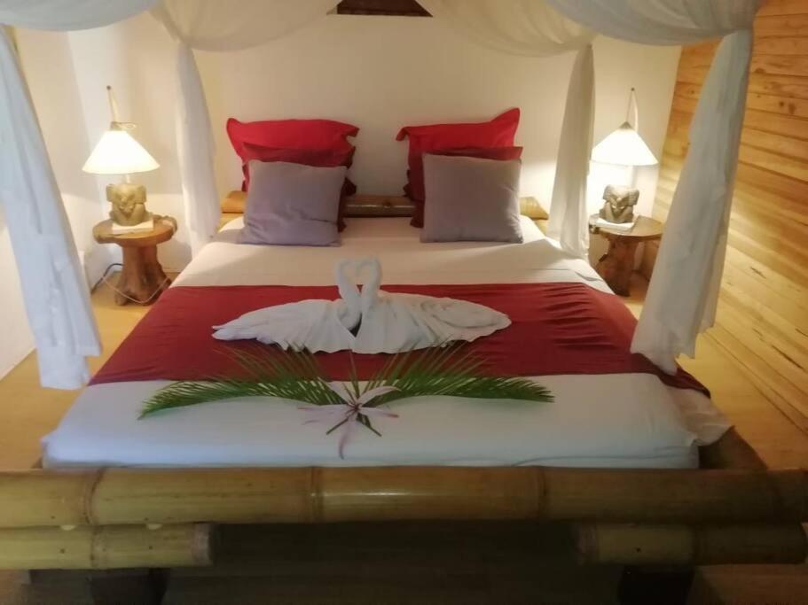 Bungalow Atypique Ti Bambou A 500M De La Plage 상트 안느 외부 사진