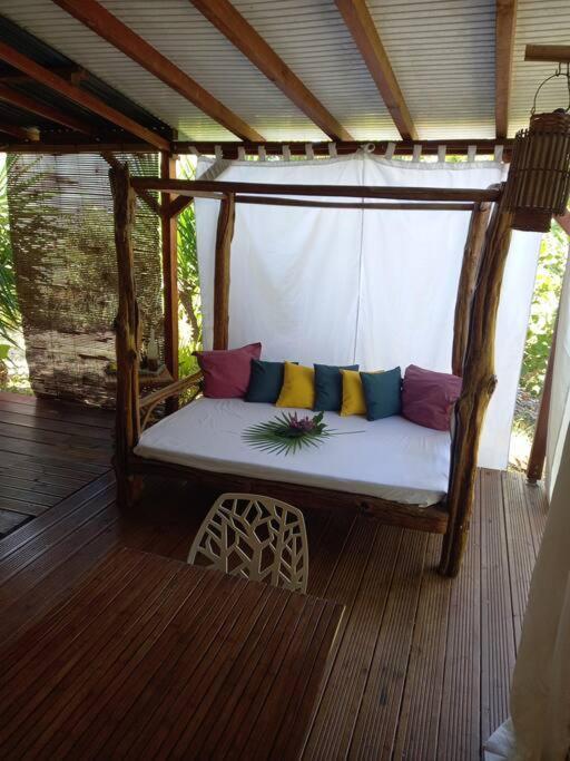 Bungalow Atypique Ti Bambou A 500M De La Plage 상트 안느 외부 사진